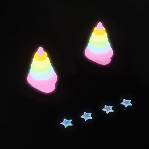 Nageoires de Licorne et Yeux d'Étoile Bleue pour Sharkicks Pro